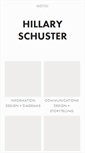 Mobile Screenshot of hillaryschuster.com